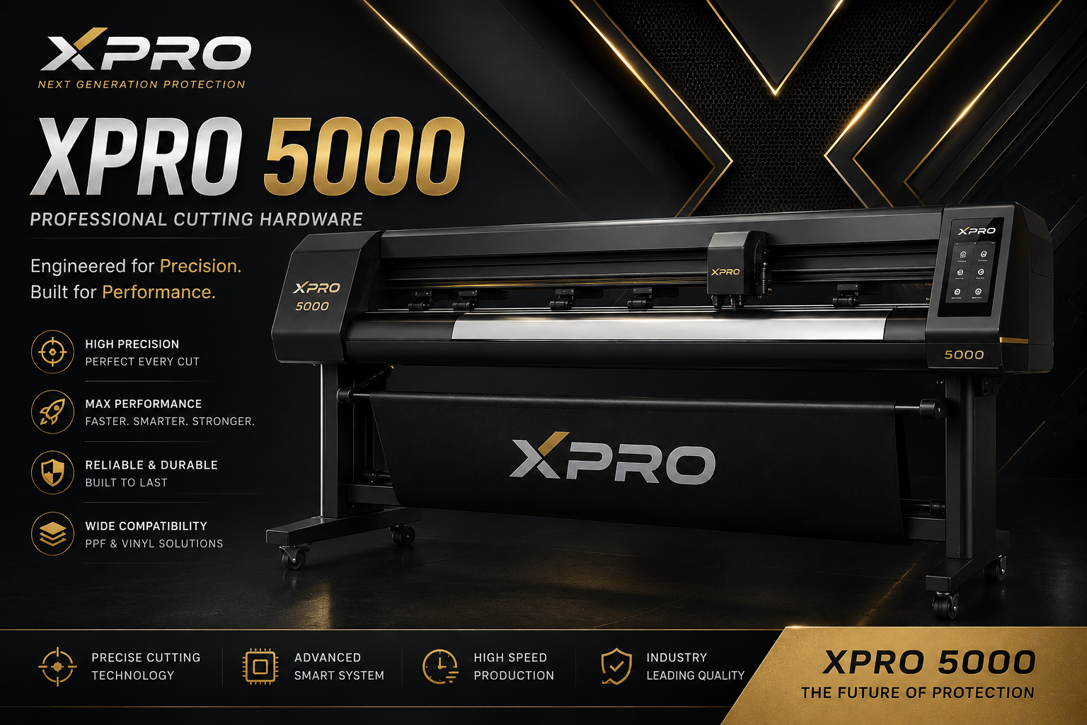 XPRO 5000 professional PPF cutting plotter