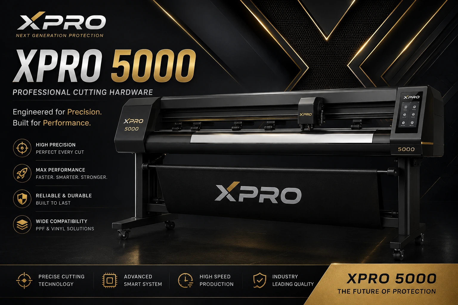 XPRO 5000 professional cutting hardware