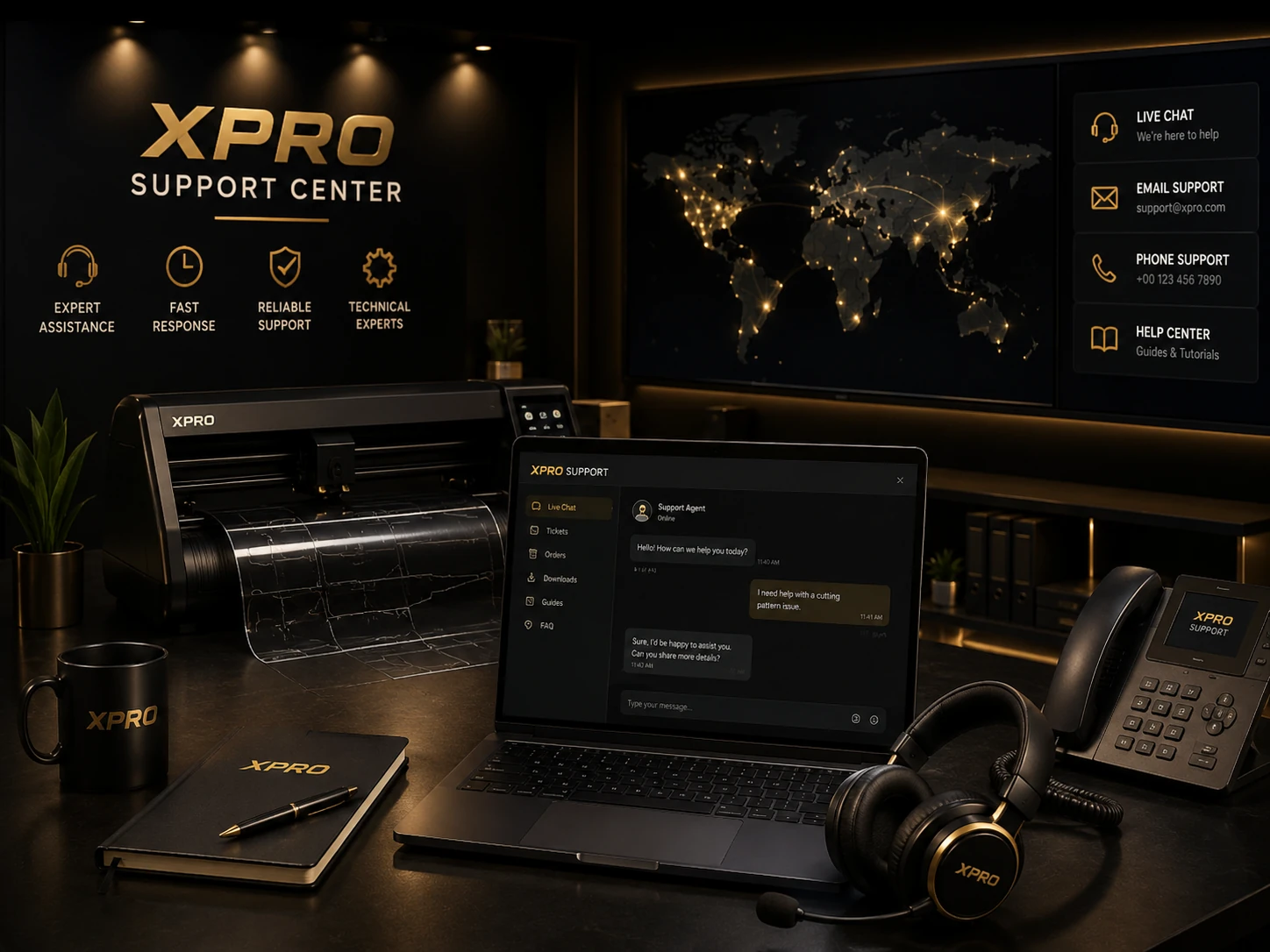 XPRO professional support